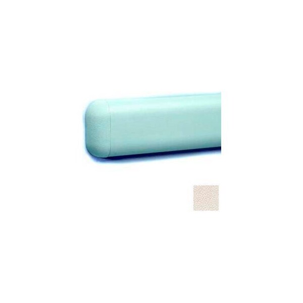 Pawling Wall Guard W/Rounded Top & Bottom Edges, Aluminum Retainer, 2-516"H x 12'L, Pumice WG-3-12-411 - main